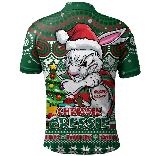 South Sydney Rabbitohs Polo Shirt Aussie Ugly Christmas For Die Hard Fan Supporters South Sydney Rabbitohs Polo Shirt Aussie Ugly Christmas For Die Hard Fan Supporters