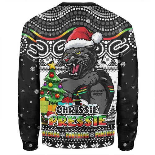 Penrith Panthers Sweatshirt Aussie Ugly Christmas For Die Hard Fan Supporters Penrith Panthers Sweatshirt Aussie Ugly Christmas For Die Hard Fan Supporters