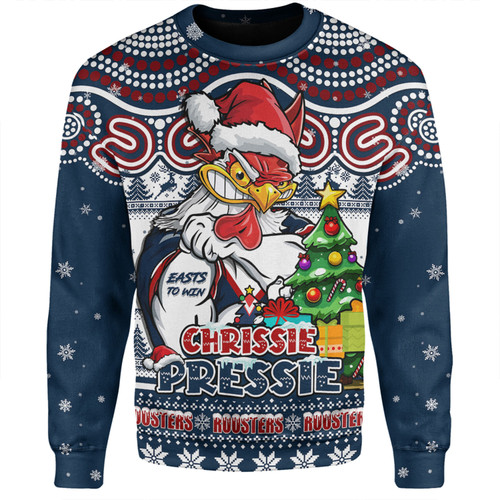 Sydney Roosters Sweatshirt Aussie Ugly Christmas For Die Hard Fan Supporters