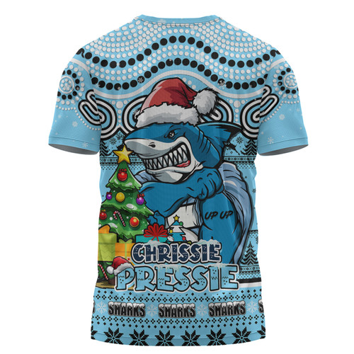 Cronulla-Sutherland Sharks T-Shirt Aussie Ugly Christmas For Die Hard Fan Supporters Cronulla-Sutherland Sharks T-Shirt Aussie Ugly Christmas For Die Hard Fan Supporters