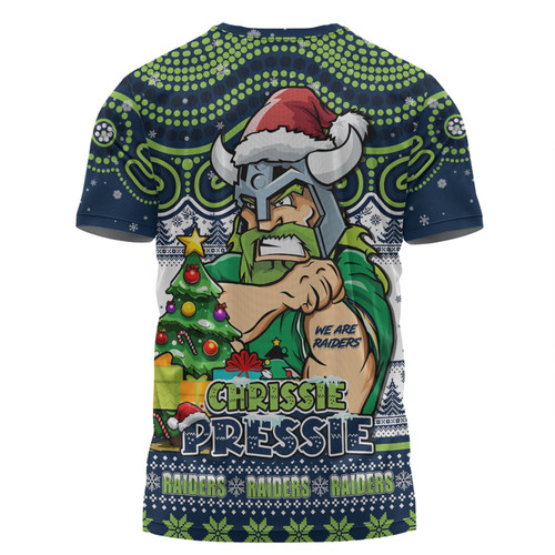 Canberra Raiders T-Shirt Aussie Ugly Christmas For Die Hard Fan Supporters Canberra Raiders T-Shirt Aussie Ugly Christmas For Die Hard Fan Supporters