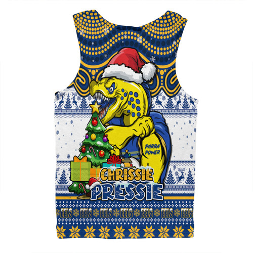 Parramatta Eels Men Singlet Aussie Ugly Christmas For Die Hard Fan Supporters Parramatta Eels Men Singlet Aussie Ugly Christmas For Die Hard Fan Supporters