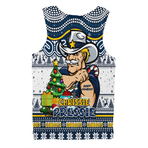 North Queensland Cowboys Men Singlet Aussie Ugly Christmas For Die Hard Fan Supporters North Queensland Cowboys Men Singlet Aussie Ugly Christmas For Die Hard Fan Supporters