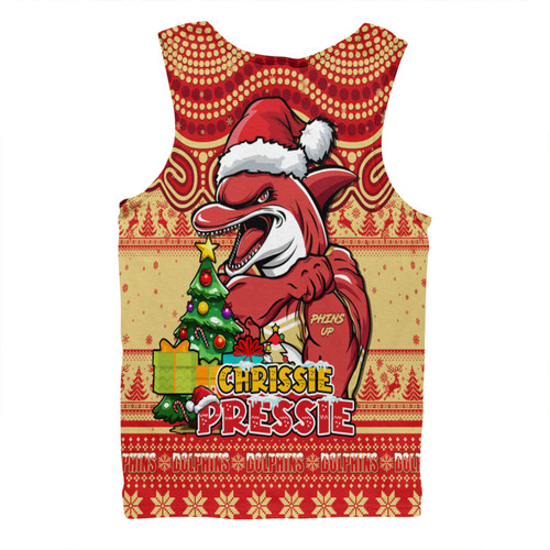 Redcliffe Dolphins Men Singlet Aussie Ugly Christmas For Die Hard Fan Supporters Redcliffe Dolphins Men Singlet Aussie Ugly Christmas For Die Hard Fan Supporters