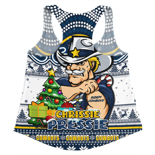 North Queensland Cowboys Women Racerback Singlet Aussie Ugly Christmas For Die Hard Fan Supporters North Queensland Cowboys Women Racerback Singlet Aussie Ugly Christmas For Die Hard Fan Supporters