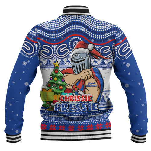 Newcastle Knights Baseball Jacket Aussie Ugly Christmas For Die Hard Fan Supporters Newcastle Knights Baseball Jacket Aussie Ugly Christmas For Die Hard Fan Supporters