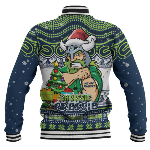 Canberra Raiders Baseball Jacket Aussie Ugly Christmas For Die Hard Fan Supporters Canberra Raiders Baseball Jacket Aussie Ugly Christmas For Die Hard Fan Supporters