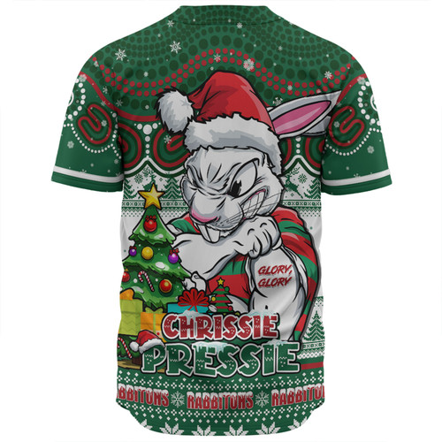 South Sydney Rabbitohs Baseball Shirt Aussie Ugly Christmas For Die Hard Fan Supporters South Sydney Rabbitohs Baseball Shirt Aussie Ugly Christmas For Die Hard Fan Supporters