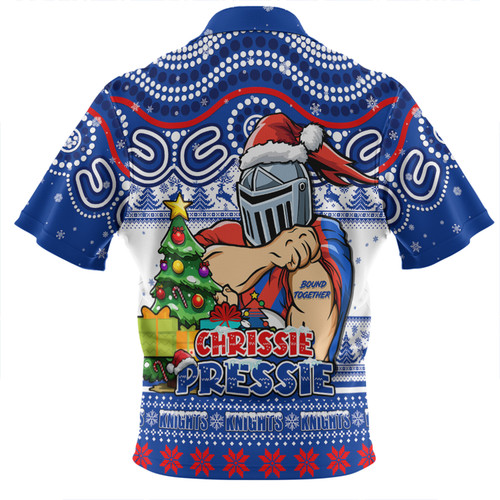Newcastle Knights Zip Polo Shirt Aussie Ugly Christmas For Die Hard Fan Supporters Newcastle Knights Zip Polo Shirt Aussie Ugly Christmas For Die Hard Fan Supporters