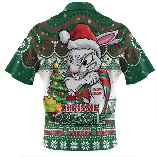South Sydney Rabbitohs Zip Polo Shirt Aussie Ugly Christmas For Die Hard Fan Supporters South Sydney Rabbitohs Zip Polo Shirt Aussie Ugly Christmas For Die Hard Fan Supporters