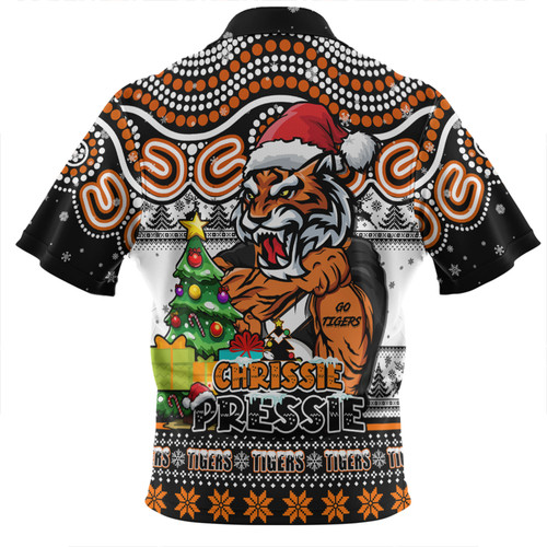 Wests Tigers Zip Polo Shirt Aussie Ugly Christmas For Die Hard Fan Supporters Wests Tigers Zip Polo Shirt Aussie Ugly Christmas For Die Hard Fan Supporters