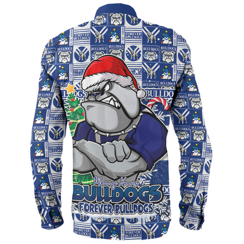 Canterbury-Bankstown Bulldogs Long Sleeve Shirt Merry Ugly Christmas Comic Style Canterbury-Bankstown Bulldogs Long Sleeve Shirt Merry Ugly Christmas Comic Style