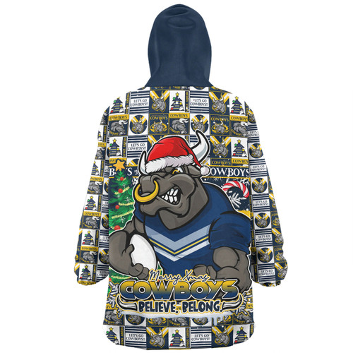 North Queensland Cowboys Snug Hoodie Merry Ugly Christmas Comic Style North Queensland Cowboys Snug Hoodie Merry Ugly Christmas Comic Style