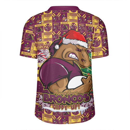 Brisbane Broncos Rugby Jersey Merry Ugly Christmas Comic Style Brisbane Broncos Rugby Jersey Merry Ugly Christmas Comic Style