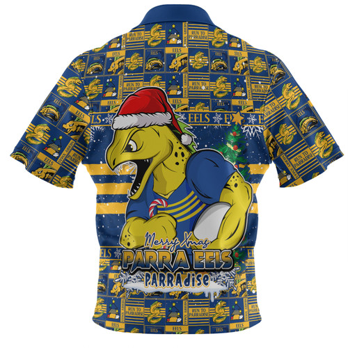 Parramatta Eels Hawaiian Shirt Merry Ugly Christmas Comic Style Parramatta Eels Hawaiian Shirt Merry Ugly Christmas Comic Style