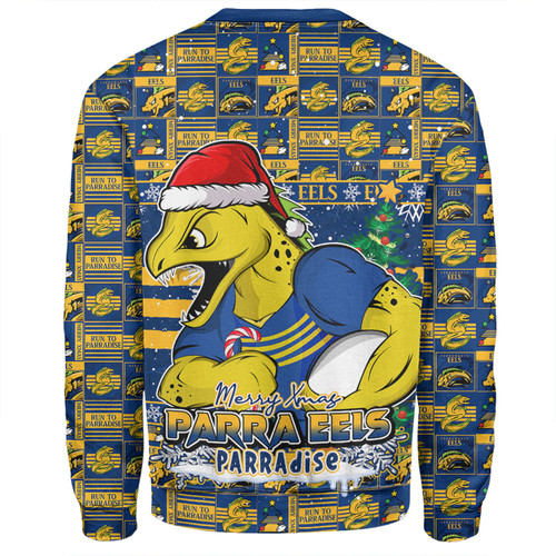 Parramatta Eels Sweatshirt Merry Ugly Christmas Comic Style Parramatta Eels Sweatshirt Merry Ugly Christmas Comic Style