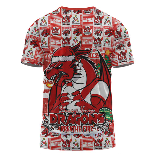 St. George Illawarra Dragons T-Shirt Merry Ugly Christmas Comic Style St. George Illawarra Dragons T-Shirt Merry Ugly Christmas Comic Style