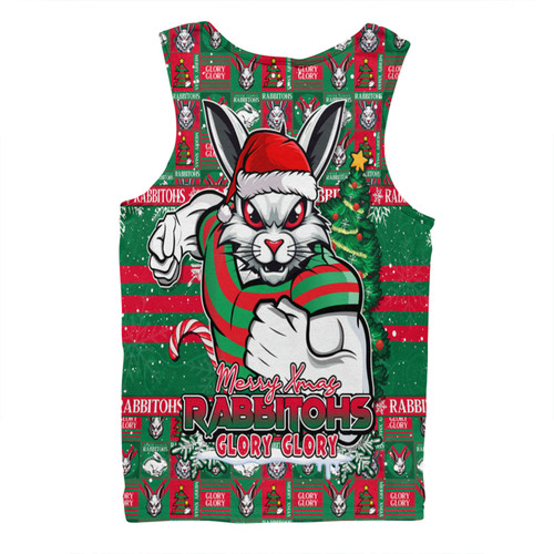 South Sydney Rabbitohs Men Singlet Merry Ugly Christmas Comic Style South Sydney Rabbitohs Men Singlet Merry Ugly Christmas Comic Style