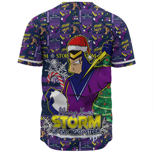 Melbourne Storm Baseball Shirt Merry Ugly Christmas Comic Style Melbourne Storm Baseball Shirt Merry Ugly Christmas Comic Style