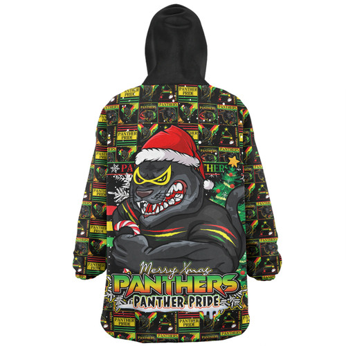 Penrith Panthers Snug Hoodie Merry Ugly Christmas Comic Style Penrith Panthers Snug Hoodie Merry Ugly Christmas Comic Style
