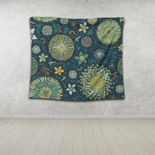 Australia Tapestry Australian Colorful Flowers Background Australia Tapestry Australian Colorful Flowers Background