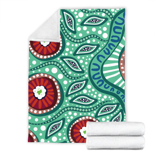 Australia Blanket Aboriginal Dot Painting Artwork Australia Blanket Aboriginal Dot Painting Artwork