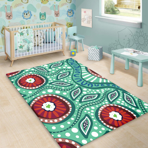 Australia Area Rug Aboriginal Dot Painting Artwork Australia Area Rug Aboriginal Dot Painting Artwork