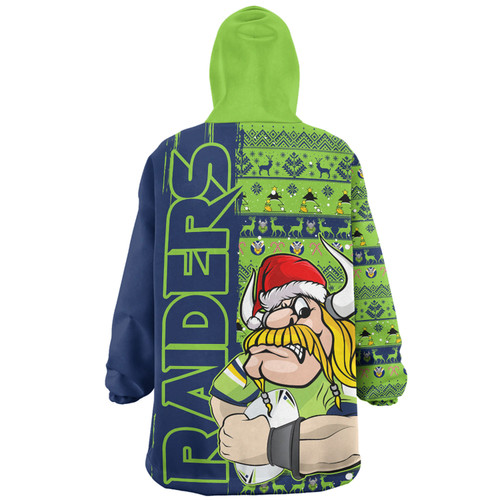 Canberra Raiders Snug Hoodie Merry Ugly Xmas Nordic Pattern Style Canberra Raiders Snug Hoodie Merry Ugly Xmas Nordic Pattern Style