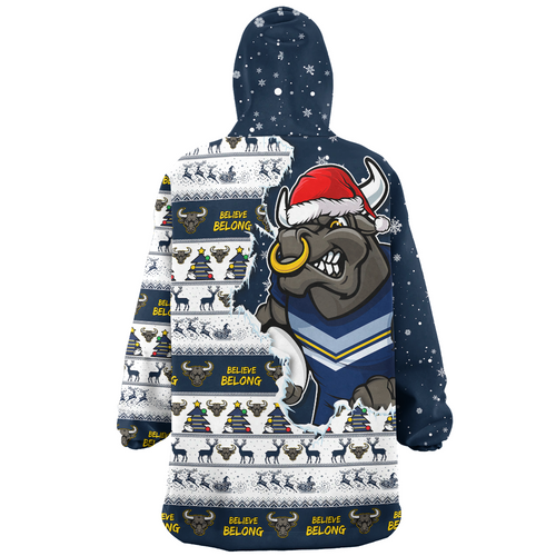 North Queensland Cowboys Snug Hoodie Merry Ugly Christmas Our Beloved Team Scratch Style North Queensland Cowboys Snug Hoodie Merry Ugly Christmas Our Beloved Team Scratch Style