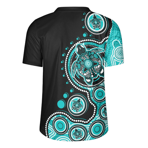 Australia Rugby Jersey Indigenous Turtle Aboriginal Dot Art Australia Rugby Jersey Indigenous Turtle Aboriginal Dot Art