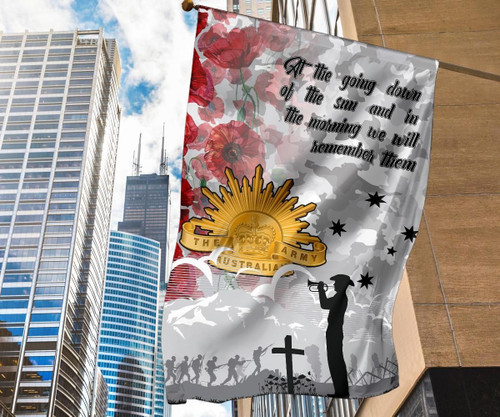 Australia Aboriginal Inspired Anzac Flag Parade - We Will Remember Them Australia Aboriginal Inspired Anzac Flag Parade - We Will Remember Them