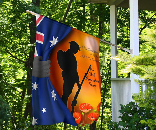 Australia Anzac Day Flag Parade - We Will Remember Them Ver02 Australia Anzac Day Flag Parade - We Will Remember Them Ver02