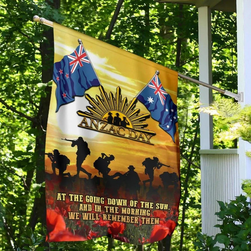 Australia Anzac Flag Parade - Australian and New Zealand Warriors Army Corps
