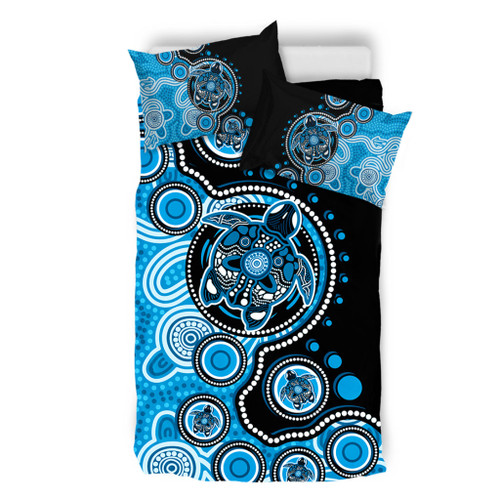 Australia Bedding Set Indigenous Turtle Aboriginal Dot Art Australia Bedding Set Indigenous Turtle Aboriginal Dot Art