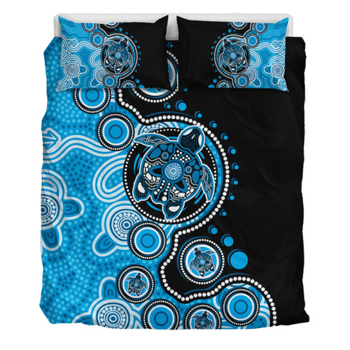 Australia Bedding Set Indigenous Turtle Aboriginal Dot Art Australia Bedding Set Indigenous Turtle Aboriginal Dot Art