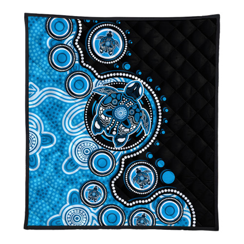 Australia Quilt Indigenous Turtle Aboriginal Dot Art Australia Quilt Indigenous Turtle Aboriginal Dot Art