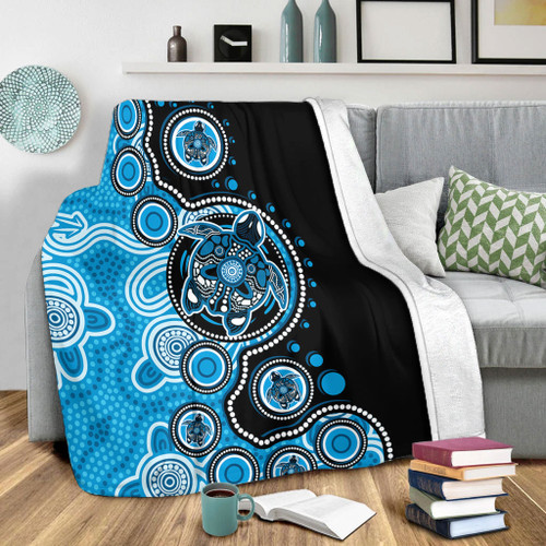 Australia Blanket Indigenous Turtle Aboriginal Dot Art Australia Blanket Indigenous Turtle Aboriginal Dot Art