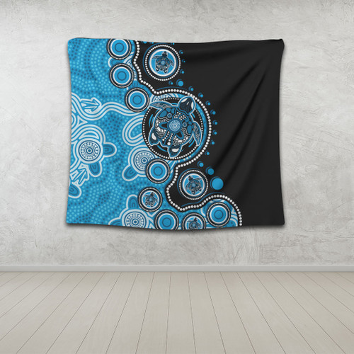 Australia Tapestry Indigenous Turtle Aboriginal Dot Art Australia Tapestry Indigenous Turtle Aboriginal Dot Art