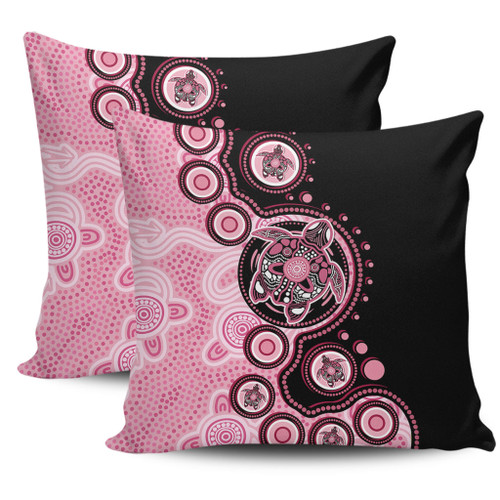 Australia Pillow Cases Indigenous Turtle Aboriginal Dot Art