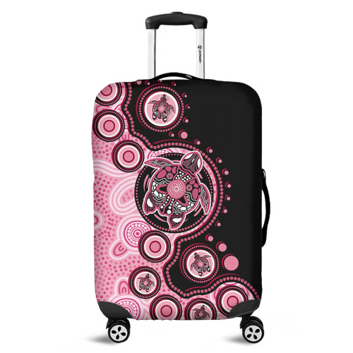 Australia Luggage Cover Indigenous Turtle Aboriginal Dot Art Australia Luggage Cover Indigenous Turtle Aboriginal Dot Art
