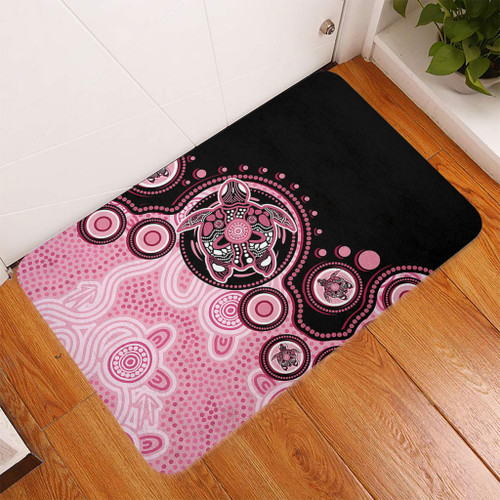 Australia Doormat Indigenous Turtle Aboriginal Dot Art Australia Doormat Indigenous Turtle Aboriginal Dot Art