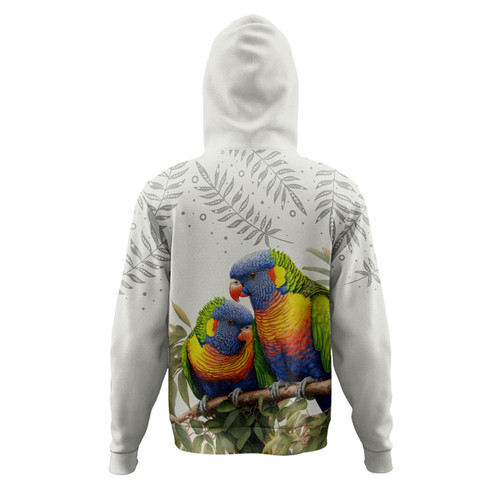Australia Hoodie Australia Rainbow Lorikeets Birds Art Inspired Australia Hoodie Australia Rainbow Lorikeets Birds Art Inspired