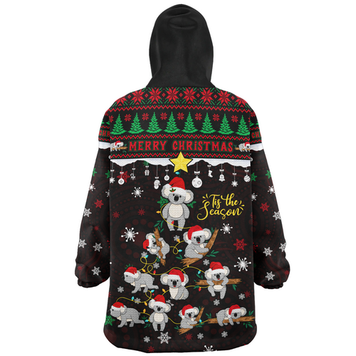 Australia Snug Hoodie Merry Christmas Tis The Season Koala Edition Australia Snug Hoodie Merry Christmas Tis The Season Koala Edition