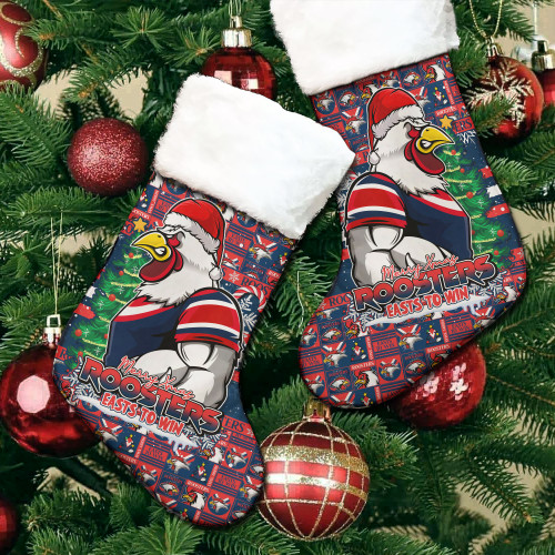 Sydney Roosters Christmas Stocking Merry Ugly Christmas Comic Style Sydney Roosters Christmas Stocking Merry Ugly Christmas Comic Style