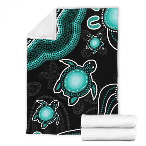 Australia Blanket Aboriginal Turtle Dreaming Journey Featuring Dot Art Australia Blanket Aboriginal Turtle Dreaming Journey Featuring Dot Art