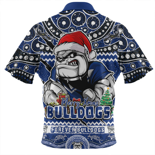 Canterbury-Bankstown Bulldogs Hawaiian Shirt Aboriginal Xmas Special Ugly Christmas Style Canterbury-Bankstown Bulldogs Hawaiian Shirt Aboriginal Xmas Special Ugly Christmas Style