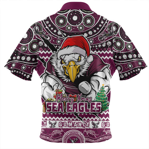 Manly Warringah Sea Eagles Hawaiian Shirt Aboriginal Xmas Special Ugly Christmas Style Manly Warringah Sea Eagles Hawaiian Shirt Aboriginal Xmas Special Ugly Christmas Style
