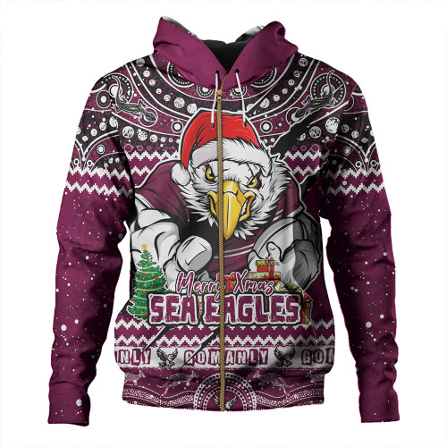 Manly Warringah Sea Eagles Hoodie Aboriginal Xmas Special Ugly Christmas Style Manly Warringah Sea Eagles Hoodie Aboriginal Xmas Special Ugly Christmas Style