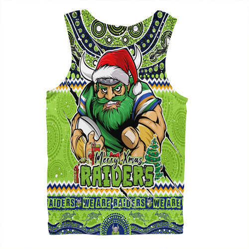 Canberra Raiders Men Singlet Aboriginal Xmas Special Ugly Christmas Style Canberra Raiders Men Singlet Aboriginal Xmas Special Ugly Christmas Style