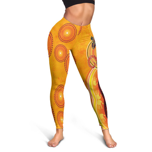 Australia Aboriginal Inspired Legging Couple Aboriginal Inspired Lizards Australia Aboriginal Inspired Legging Couple Aboriginal Inspired Lizards
